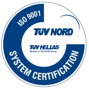 ISO 9001 SYSTEM CERTIFICATION TUV HELLAS IOLIFE