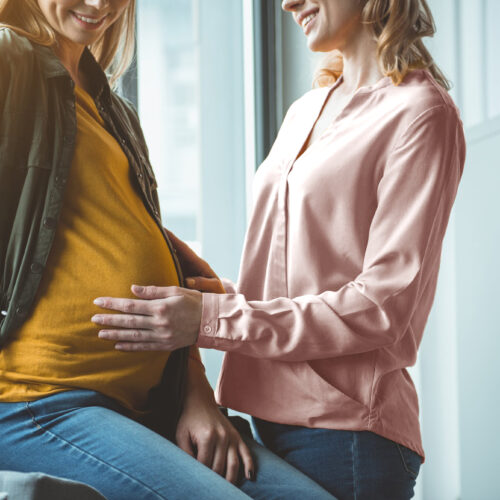 έγκυος και δότρια παρένθετη μητρότητα IOLIFE